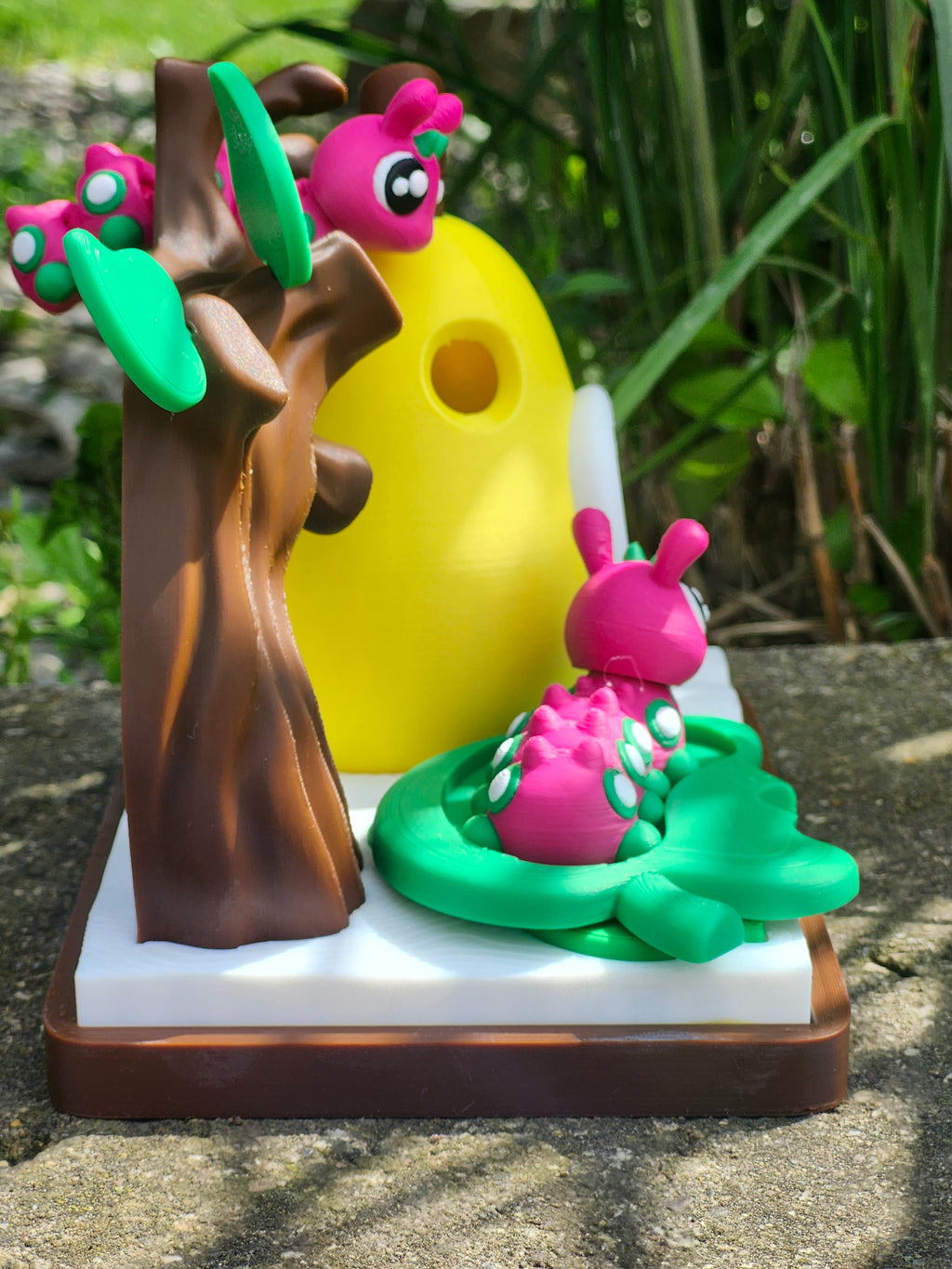 Articulated Pear Tree Caterpillar Playset