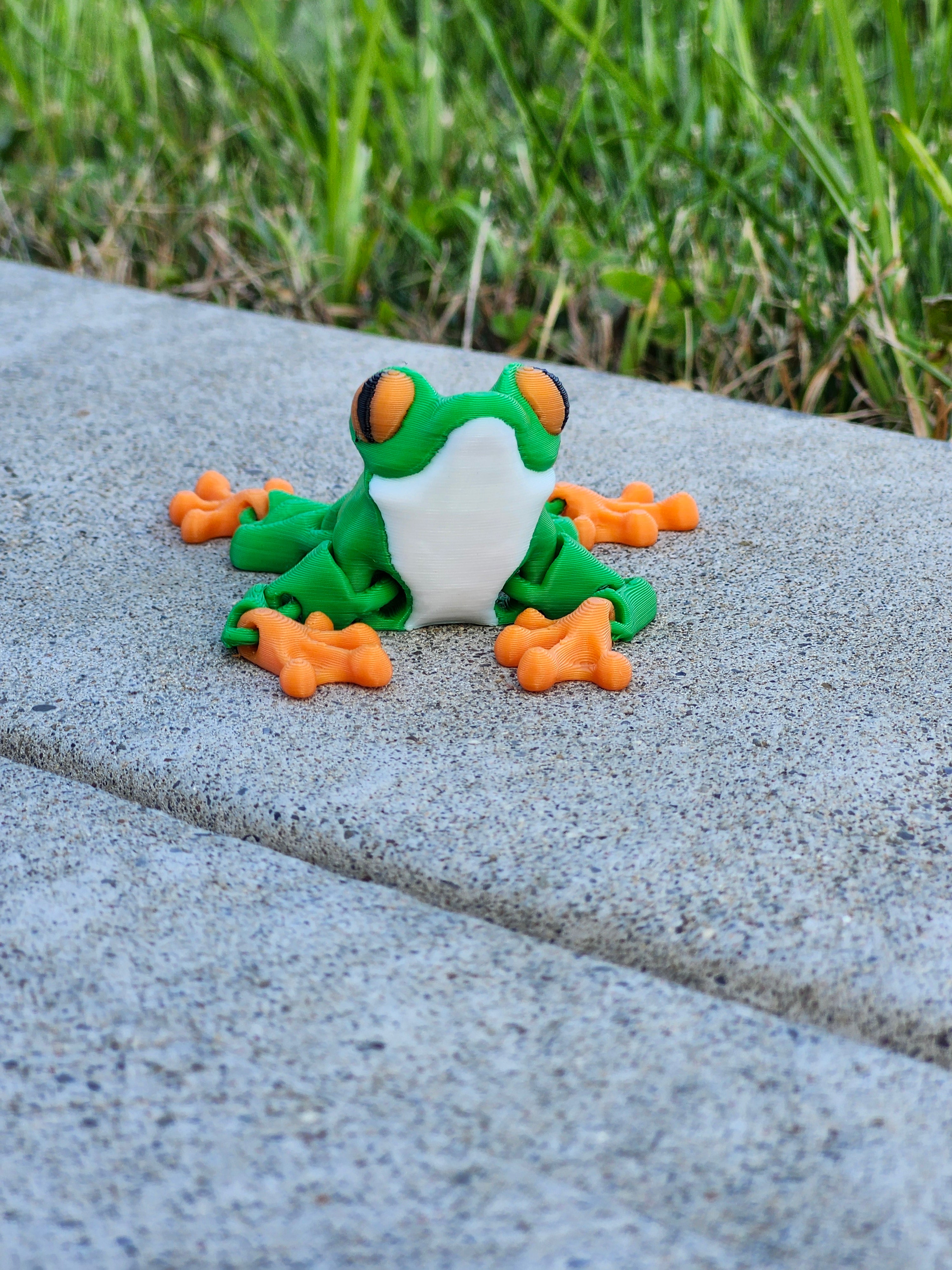 Articulated Tree Frog Fidget Toy