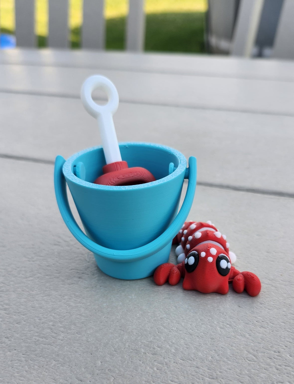 Mini Lobster Beach Bucket Playset