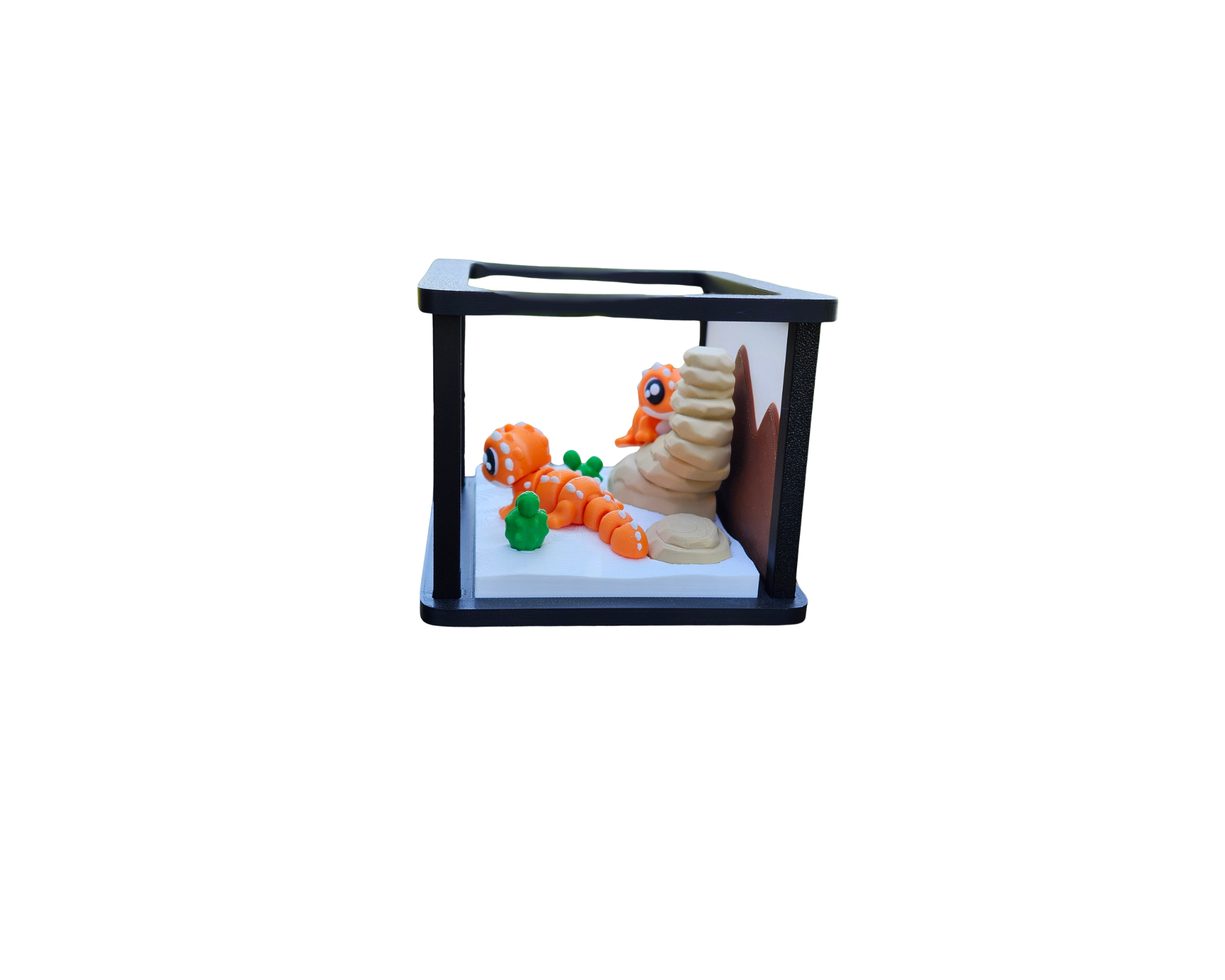 Articulated Chameleon Terrarium Display