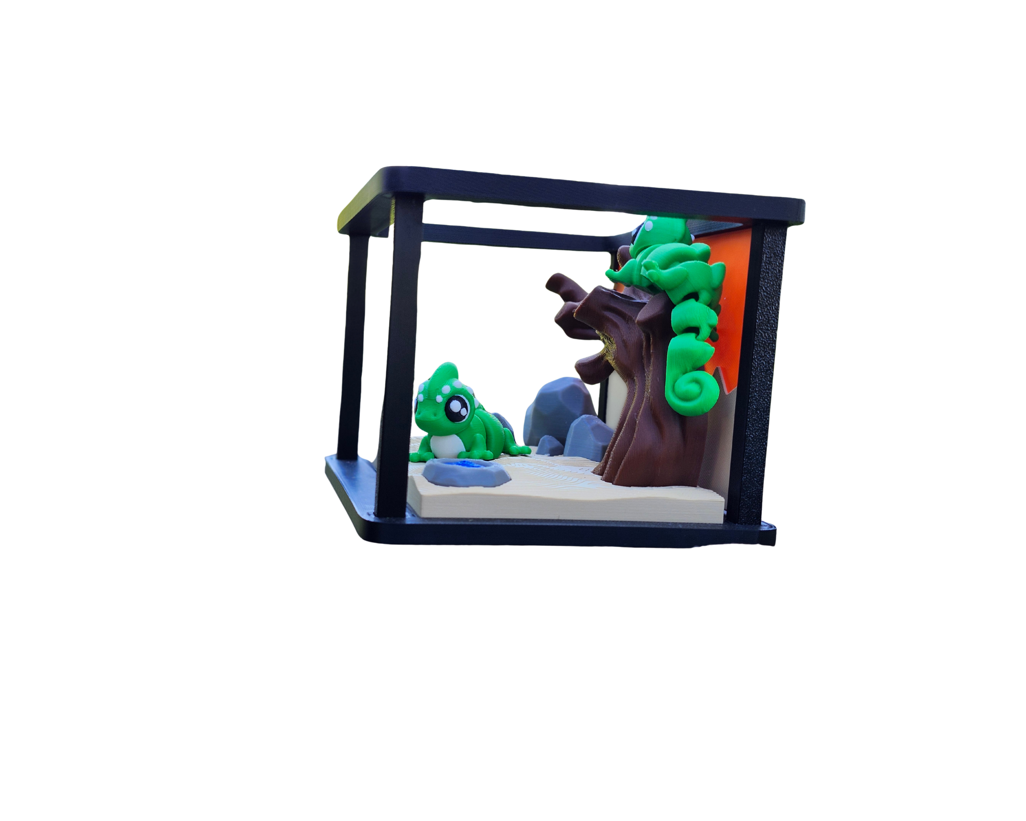 Articulated Desert Chameleon Terrarium