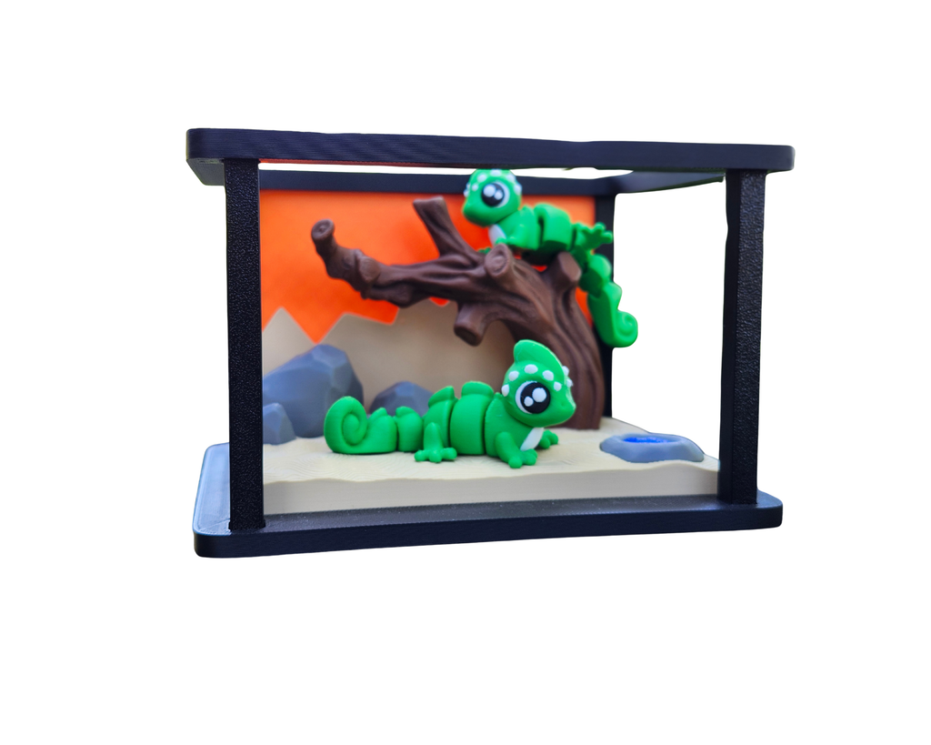 Articulated Desert Chameleon Terrarium